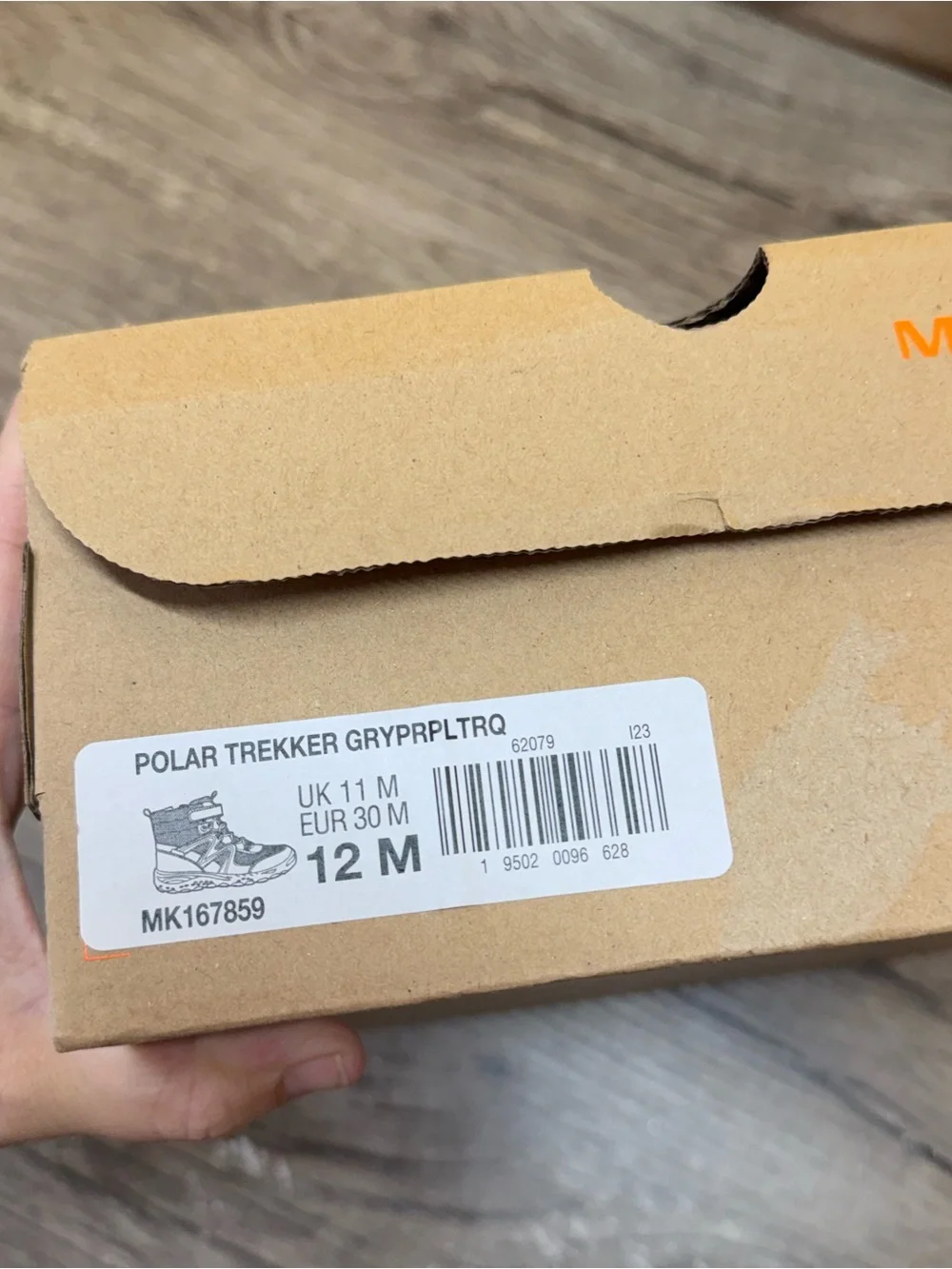 Merrell kids Polar Trekker Boot size 12‎